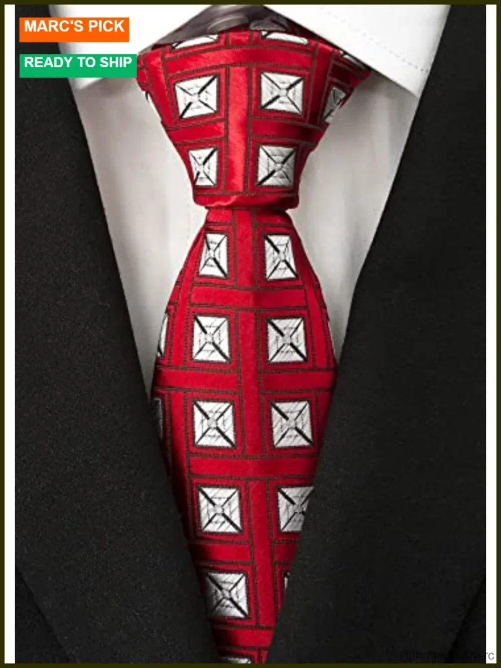 Classic Jacquard Woven Microfiber Neckties - 12 Pack